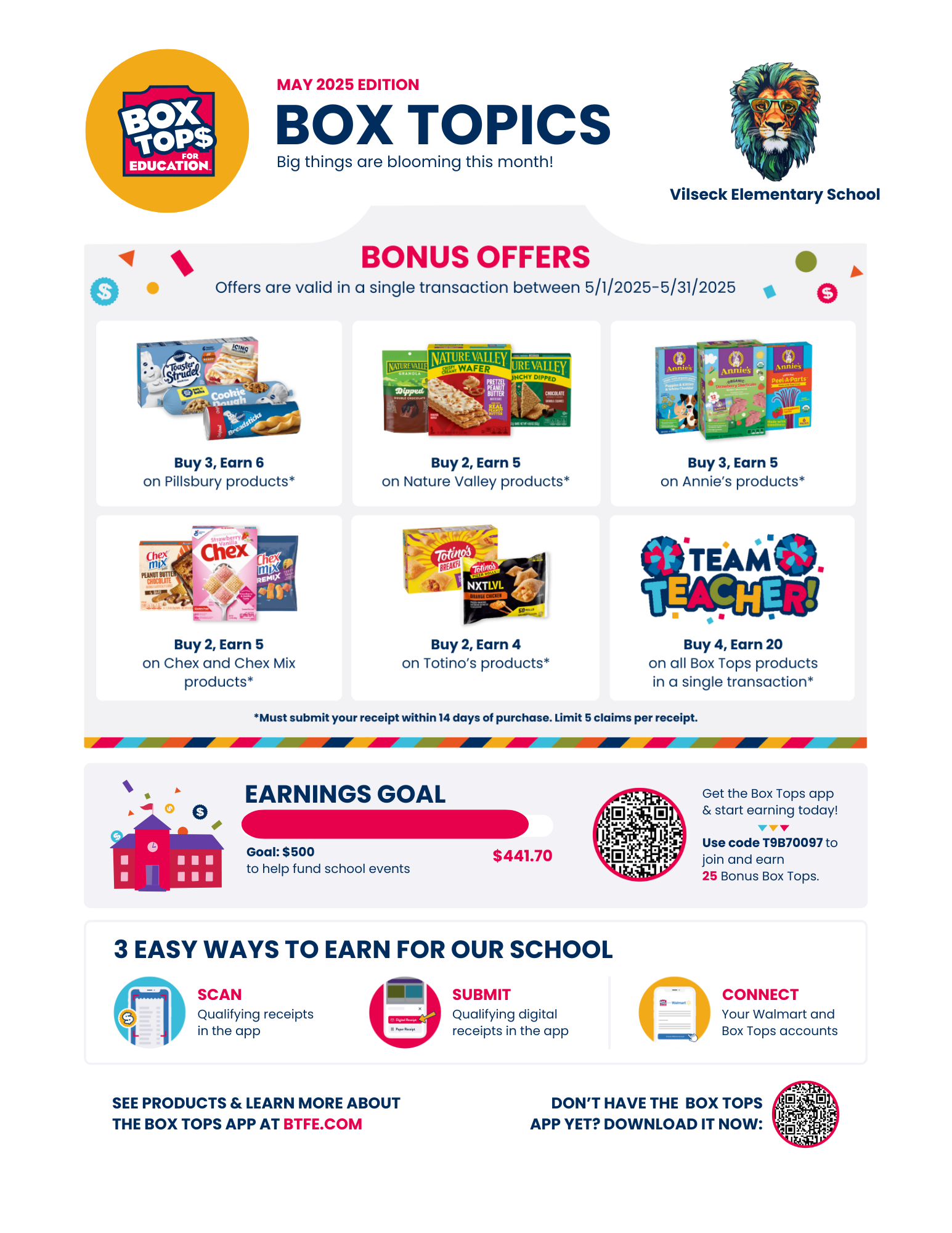 Check out the May Box Top Bonus Items: Toaster Strudel, Pizza Rolls. Chex Cereal, Quaker Oats, and Nature Valley Bars